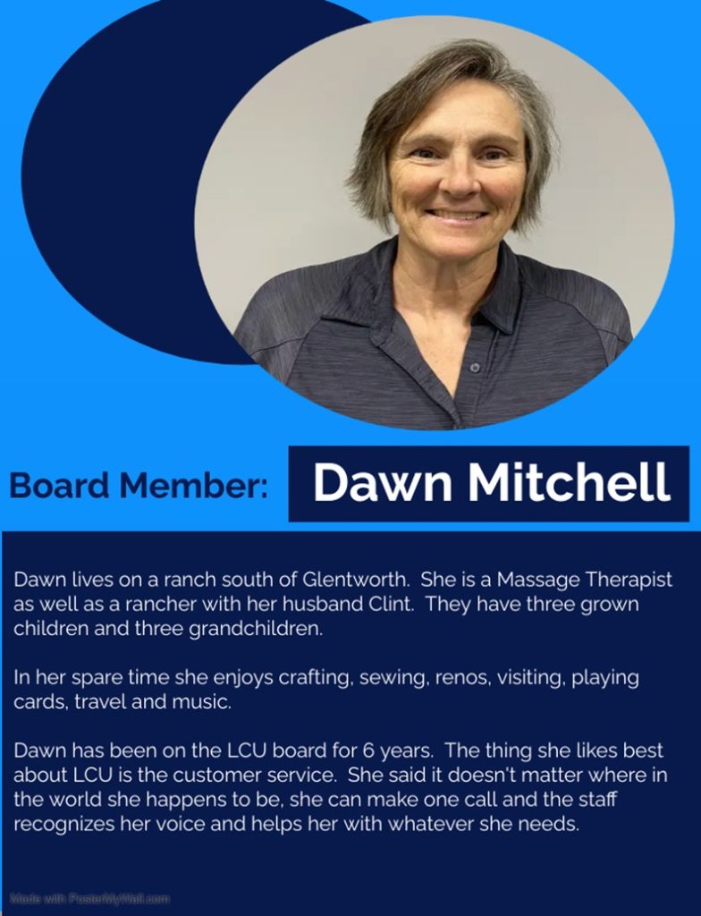 Dawn Mitchell Lafleche Credit UnionLafleche Credit Union